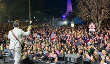 Imagen de Con el show de Lucas Sugo cerró una multitudinaria edición de la Fiesta de la Torta Argentina