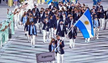 Imagen de Juegos Olímpicos Tokio 2020: cómo fue el desfile de la delegación argentina en la ceremonia inaugural