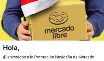 Imagen de Alerta por una falsa promoción de Navidad de Mercado Libre a través de WhatsApp