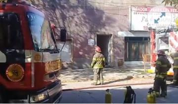 Imagen de Se produjo un incendio en un emblemático Hotel y Bar de General Madariaga