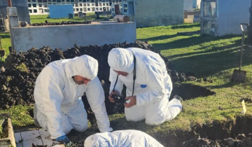 Imagen de General Lavalle: confirman que los restos exhumados en el cementerio no son de Miguel Bru