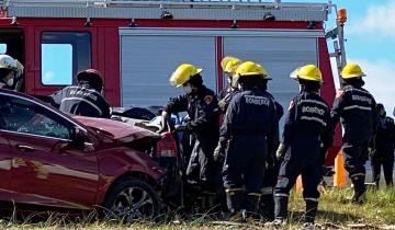 Imagen de Accidente en la Ruta 11: dos personas murieron tras un choque frontal entre dos autos