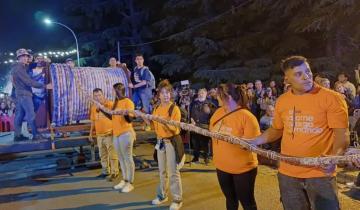 Imagen de Tandil: la ciudad recuperó el récord del salame más largo del mundo