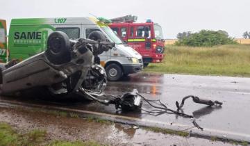 Imagen de Tres Arroyos: tres personas murieron tras un choque entre un auto y una camioneta