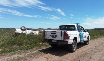 Imagen de Mar Chiquita: tras una persecución que terminó en un vuelco, detienen a hombre de Labardén con pedido de captura por robo