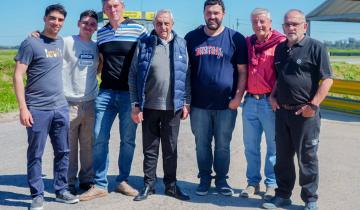 Imagen de El presidente del Turismo Carretera visitó el autódromo de Dolores