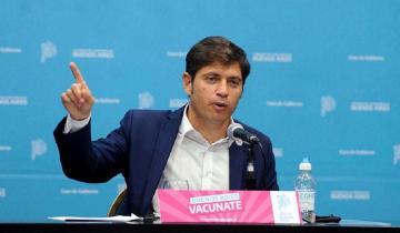 Imagen de Axel Kicillof decidió no sumar medidas de prevención al interior bonaerense: siguen las clases presenciales y AMBA estará en la nueva fase 2