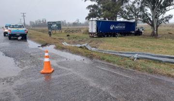 Imagen de Fatalidad en la Autovía 2: perdió el control de su camión, cayó de la cabina y falleció aplastado por las ruedas traseras