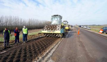 Imagen de La Provincia: avanza la repavimentación de la Ruta Provincial N°36