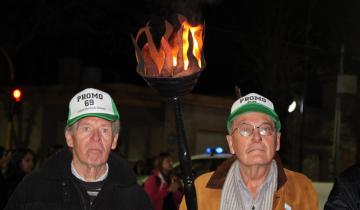 Imagen de Dolores: se realizó la tradicional marcha de antorchas