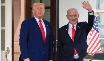 Imagen de Netanyahu manipula al Gigante de Plastilina