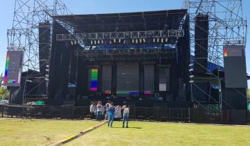 Imagen de Todo listo para la actuación de Ulises Bueno en el cierre de la Fiesta Nacional de la Guitarra