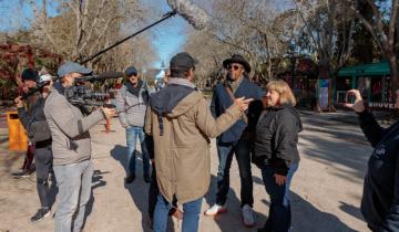 Imagen de El corista de los Rolling Stones visitó La Costa en la grabación de un documental sobre las raíces africanas en la música