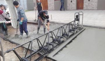 Imagen de En Dolores pavimentan Necochea entre Lincoln y Solís