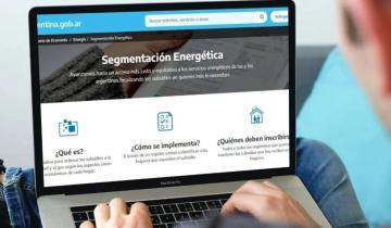 Imagen de Subsidio de luz y gas: quienes ya se inscribieron podrán modificar sus datos del formulario