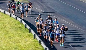 Imagen de Corren de La Plata a Mar del Plata para recaudar fondos para instituciones de bien público