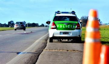 Imagen de Ruta 226: un hombre murió al despistarse y volcar con su camioneta