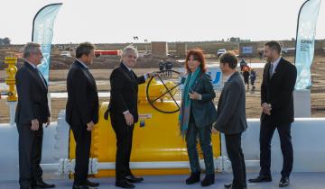 Imagen de Inaguración del Gasoducto: Cristina Kirchner, Sergio Massa y Alberto Fernández participaron del acto