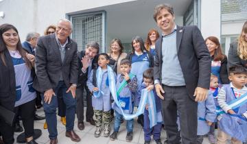 Imagen de Partido de La Costa: así es el Jardín de Infantes número 100 que inauguró Axel Kicillof en Mar del Tuyú