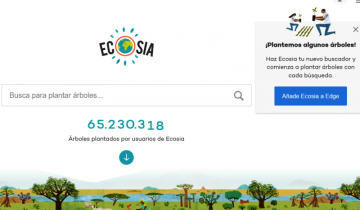 Imagen de El buscador Ecosia, la impensada herramienta para reforestar el Amazonas