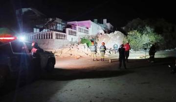 Imagen de Partido de La Costa: se derrumbó una casa en el frente costero de Mar del Tuyú
