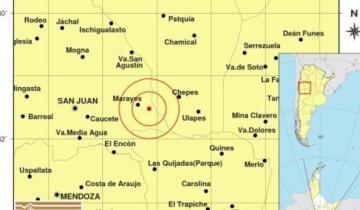 Imagen de Un fuerte sismo sacudió la provincia de San Juan