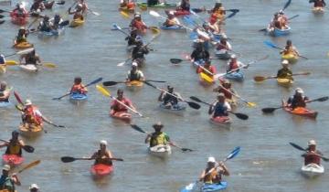 Imagen de El encuentro de kayakistas que une Dolores con San Clemente cumple 20 años