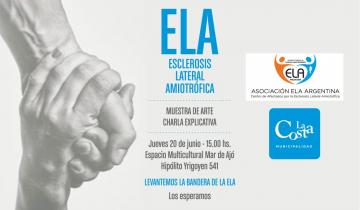 Imagen de Cómo es la muestra y charla sobre esclerosis lateral amiotrófica (ELA) que se dictará en Mar de Ajó