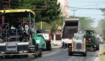 Imagen de Qué calles se están asfaltando en Santa Teresita
