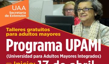 Imagen de Está abierta la inscripción para los talleres gratuitos para adultos mayores en la UAA