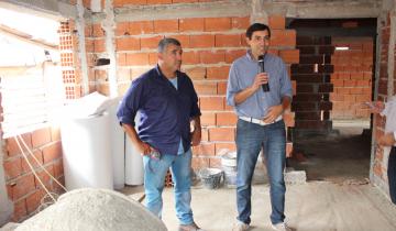 Imagen de Avanza la Sala de Primeros Auxilios y Biblioteca en el Barrio Autoconstrucción