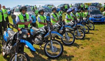 Imagen de Castelli compró seis motos nuevas para la Policía Comunal