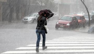 Imagen de La Región: renuevan el alerta amarillo por fuertes tormentas