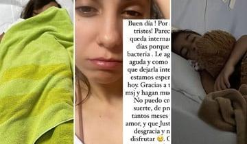 Imagen de Cinthia Fernández debió internar de urgencia a su hija Francesca en Punta Cana