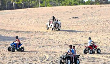 Imagen de Embistió a un médico con un cuatriciclo en la playa y le fracturó diez costillas