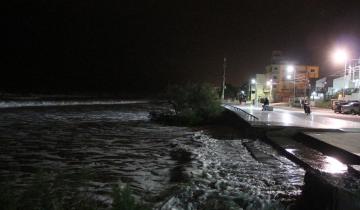 Imagen de Nuevo alerta por crecidas del mar en la Costa Atlántica