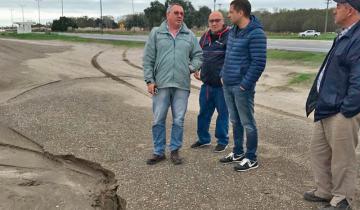 Imagen de Reunión en La Plata por las obras que la Provincia debe realizar para solucionar los problemas de drenaje de las aguas en La Costa