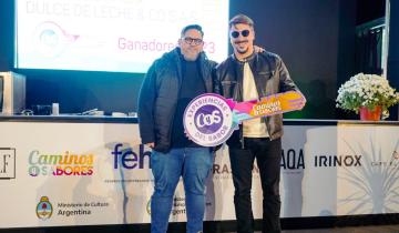 Imagen de Una empresa de dos emprendedores de Tandil, premiada por el mejor dulce de leche de Caminos y Sabores 2023