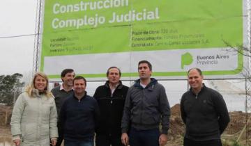 Imagen de Junto a Etchevarren, Mosca ratificó la Autovía a La Costa y la Ciudad Judicial