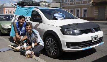 Imagen de De Mendoza al Mundial de Rusia en coche, vía México y Bélgica