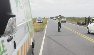 Imagen de Un herido tras un accidente en la Ruta 11