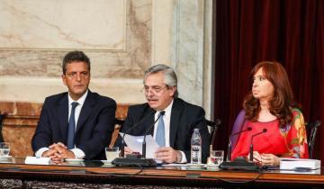 Imagen de Alberto Fernández habla ante la Asamblea Legislativa, entre tensiones internas y externas