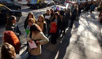 Imagen de Caída del empleo: en un año se perdieron 106.400 puestos de trabajo