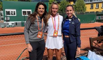 Imagen de Tras los pasos de Gabriela Sabatini: la marplatense Solana Sierra jugará la final de Roland Garros Junior