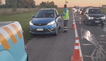 Imagen de Semana Santa: unos 90 conductores fueron multados por manejar por la banquina en las rutas 2 y 11