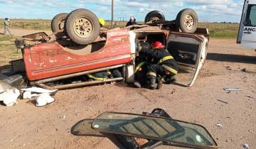 Imagen de Pila: un herido de gravedad tras un accidente en la Ruta 41