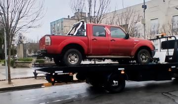 Imagen de Dolores: un conductor realizaba maniobras peligrosas y le secuestraron la camioneta