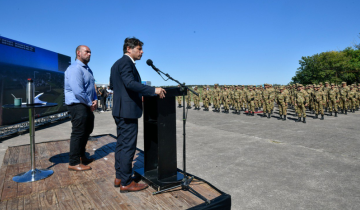 Imagen de La Provincia: presentan 250 nuevos agentes de la policía rural