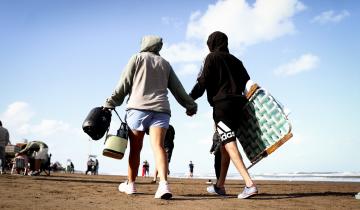 Imagen de Fin de semana extra largo de Carnaval: tras la lluvia, mejora el clima en la Costa Atlántica