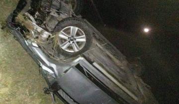 Imagen de Dolores: dos muertos y un herido grave tras el vuelco de un auto en la Ruta 2